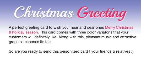 Christmas Greeting Card