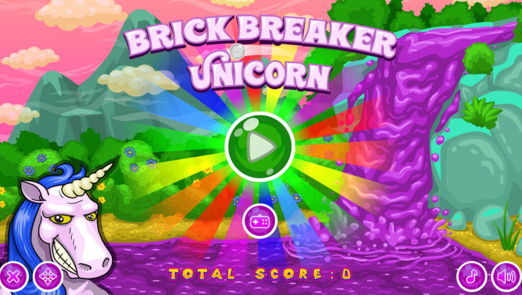 Brick Breaker Unicorn